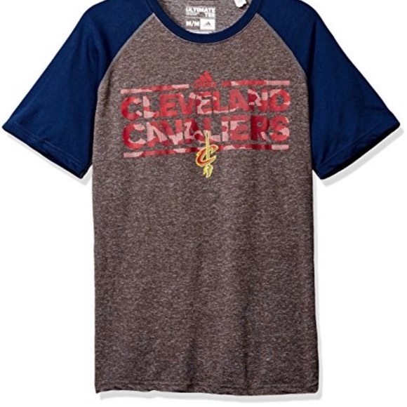 Adidas Men’s Cleveland Cavaliers Climalite TShirt - Picture 1 of 7